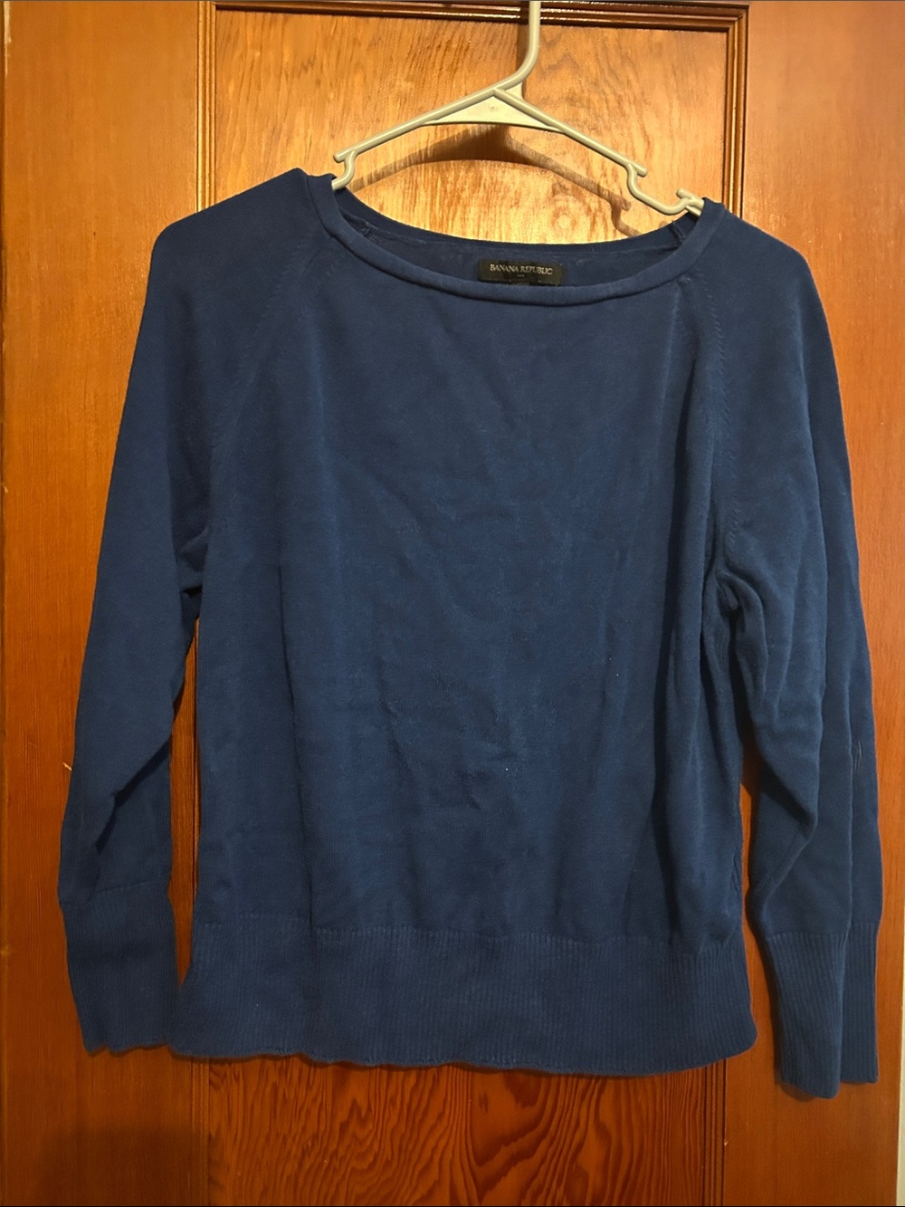 Banana Republic Navy Blue Crewneck Sweater